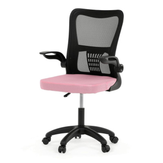 Detská stolička, ružová, sieťovina, 90 kg, KA-K2006 PINK