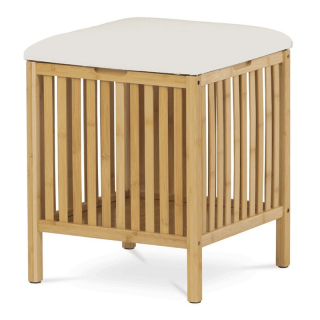 Kôš na bielizeň, 42cm, bambus, prírodný, DR-B066 NAT