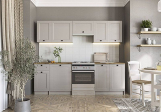 Kuchynská linka, 240cm, kašmír, VIVIAN