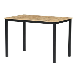 Jedálenský stôl 110x70x75cm, MDF, divoký dub, GDT-202 OAK