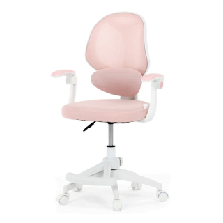 Detská stolička, ružová, sieťovina, 150 kg, KA-W8008 PINK