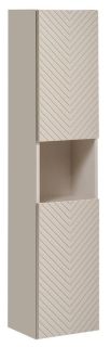 Vysoká skrinka, 30cm, kašmír mat, VIVA CASHMERE 80-03-2D