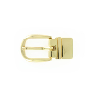 Zlatá kovová pracka NOBLEHIDE GOLD, 25 mm