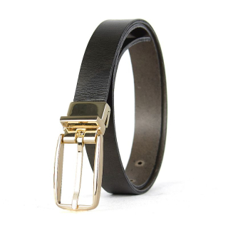 Dámsky kožený opasok PRIMEHIDE GOLD, 2.5 cm, Olivový