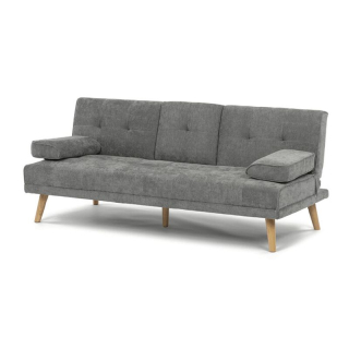 Trojmiestna rozkladacia pohovka, sivá, látka, ASB-C3034 GREY2