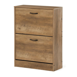 Botník, 60cm, MDF, hnedý, ABO-G1014 ELM