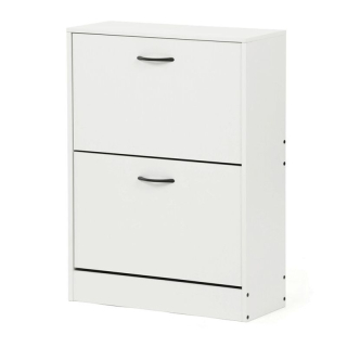 Botník, 60cm, MDF, biely, ABO-G1014 WT