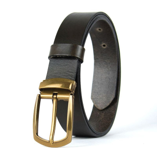 Kožený opasok HERITAGE, Olivový