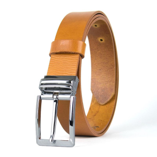 Kožený opasok OBSIDIAN, Koňakový