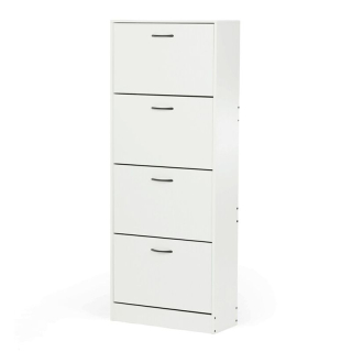 Botník, 60cm, MDF, biely, ABO-G1018 WT