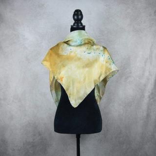 Hodvábna šatka VZOR_30, 85x 85cm, elegantný originál