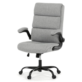 Kancelárske kreslo, sivá látka, 150 kg, KA-K3104 GREY