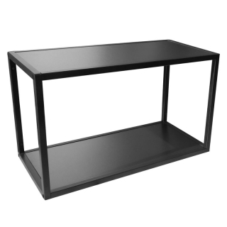 Polica, 60cm, čierna, FRISBO/ARSANY ONE LOFT 60 G-36