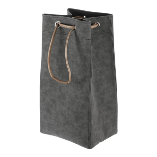 Kôš látkový, skladací, sťahovací, sivý, DT3005 GREY