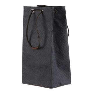 Kôš na prádlo, látkový, sťahovací, modrá farba, DT3011 BLUE-L