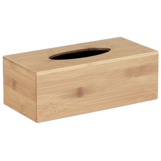 Box na papierové vreckovky, bambusový, farba prírodná, DR-035