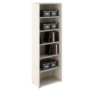 Vysoký regál, 75cm, kašmír, RIOMA NEW TYP 01