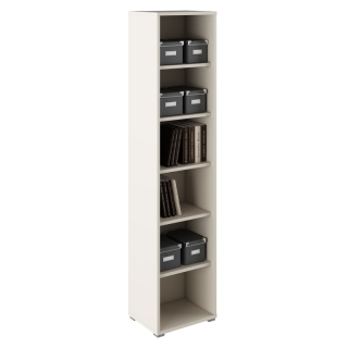 Vysoký regál, 50cm, kašmír, RIOMA NEW TYP 02