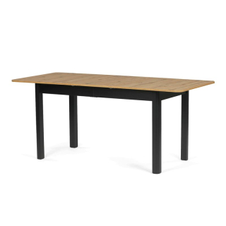 Jedálenský stôl rozkladací 140-180x80cm, MDF, divoký dub, AT-3001 OAK