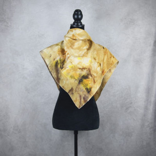 Hodvábna šatka VZOR_83, 85 x 90cm, Made in Slovakia