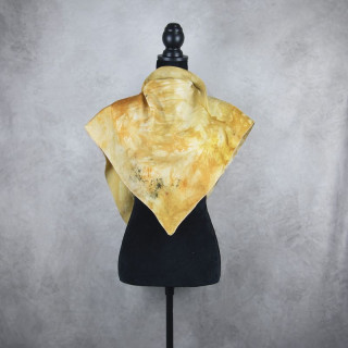 Hodvábna šatka VZOR_89, 85 x 90cm, Made in Slovakia