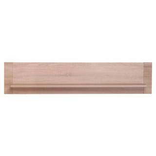 Polica závesná, 139cm, dub sonoma, GRAND typ 17