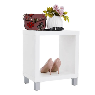 Regál, 41cm, biely, TOFI 1 NEW