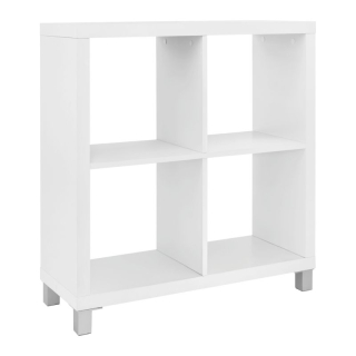 Regál, 76cm, biely, TOFI 2 NEW