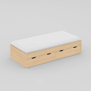 Posteľ REA MISTY, 90, dub vicenza