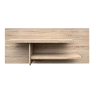 Polica, panel, 120cm, dub sonoma, NORTY TYP 18