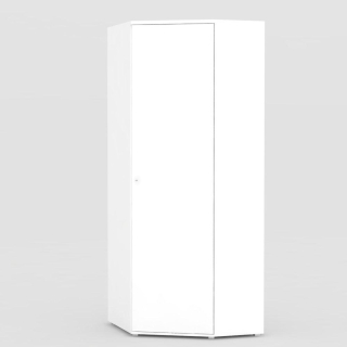 Drevona, Skriňa, REA AMY 33/225/L, rohová, biela