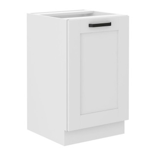 Drezová skrinka, 50cm, biela, LULA 50 ZL 1F BB