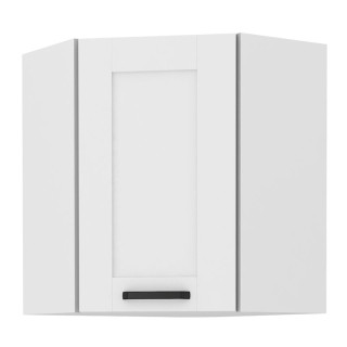 Horná skrinka rohová, 58cm, biela, LULA 58x58 GN-72 1F